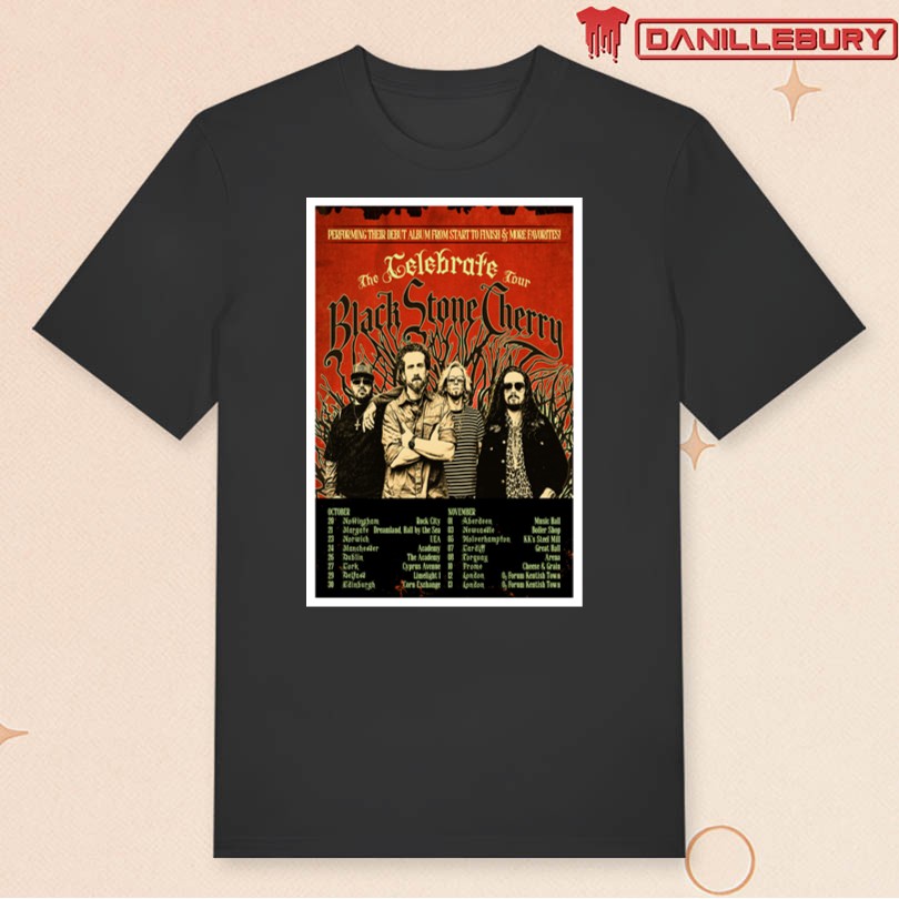 Black Stone Cherry Celebrate Tour 2026 Poster - Image 3