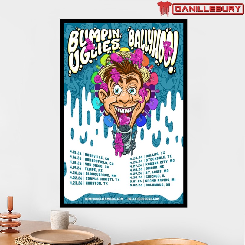 Bumpin Uglies Ballyhoo Live USA Tour 2026 Poster - Image 2
