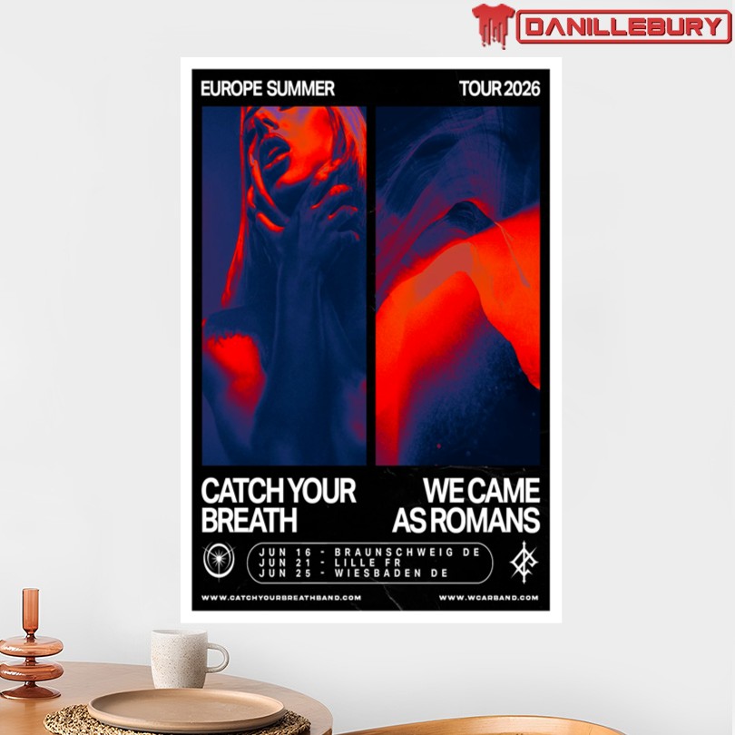 Catch Your Breath Europe Summer Tour 2026 Poster - Image 2