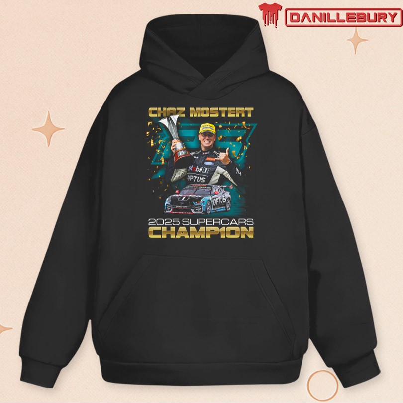 Chaz Mostert 2025 Supercars Championship T-shirt - Image 2