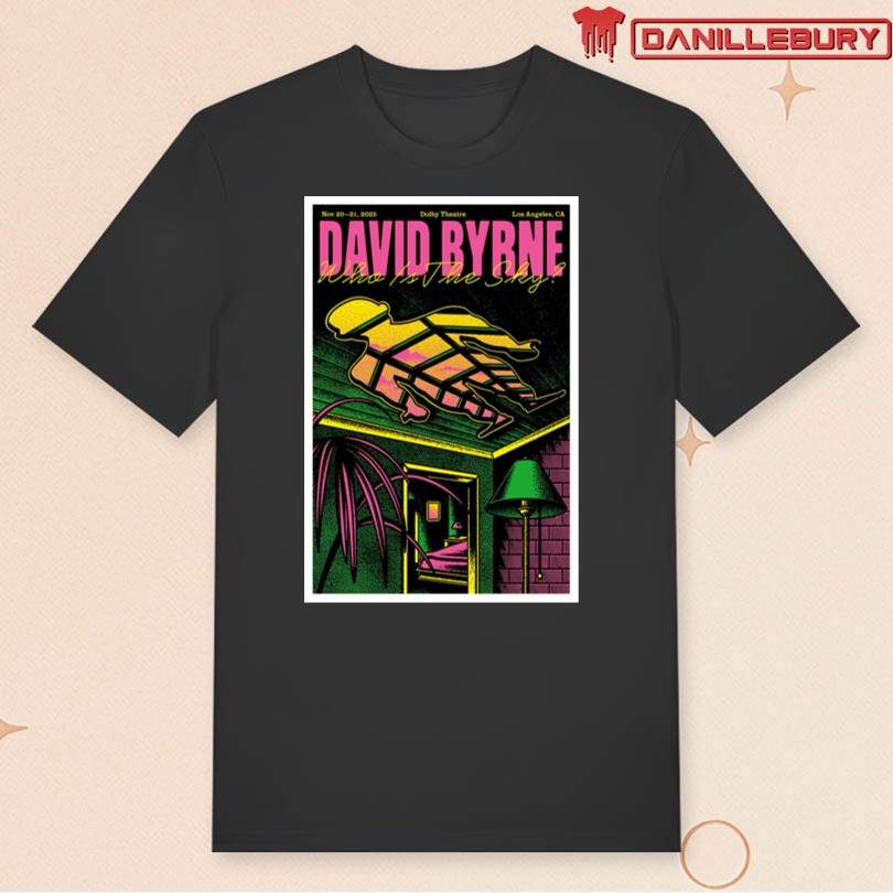 David Byrne Nov 20-21 2025 Dolby Theatre Los Angeles CA Poster - Image 3