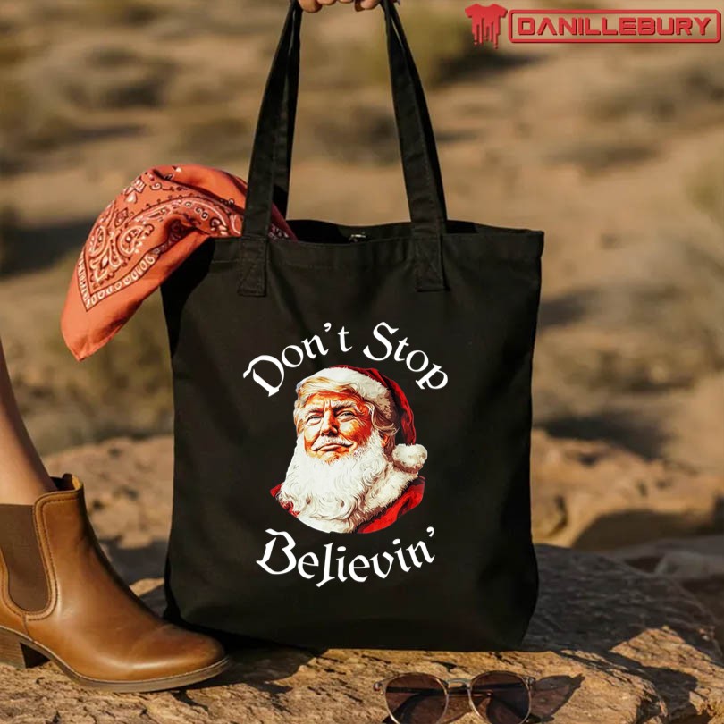 Don't Stop Believin XMAS 2025 T-Shirt - Image 3