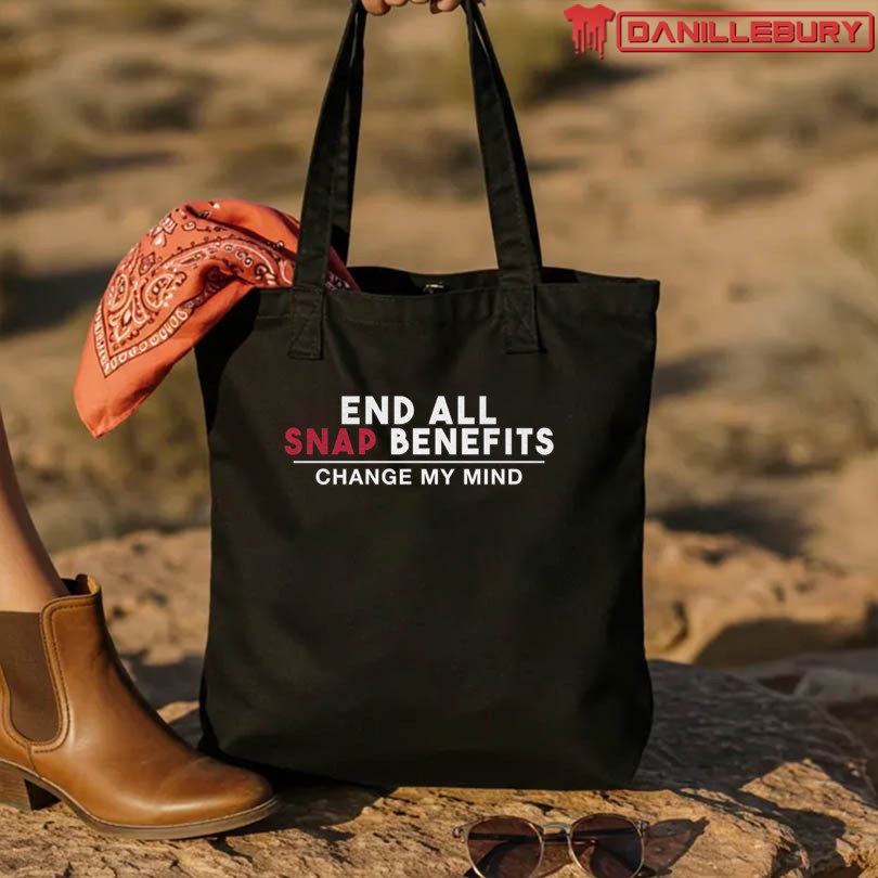 End All Snap Benefits T-Shirt - Image 3