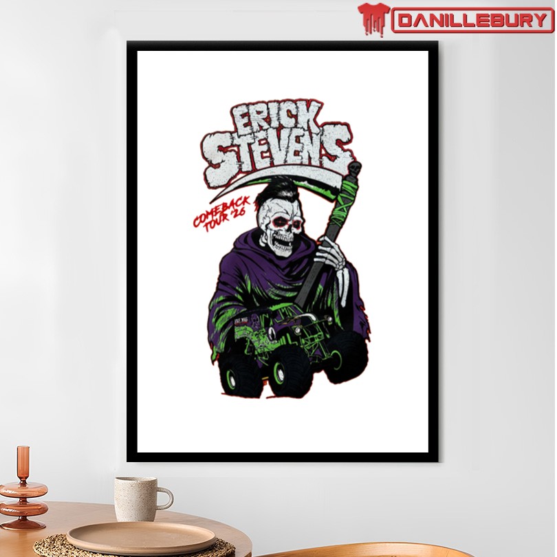 Erick stevens Comeback Tour 26 T-Shirt - Image 4