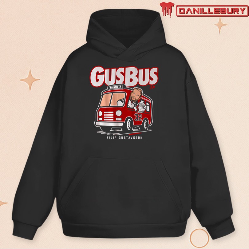 Filip Gustavsson Hop On The Gus Bus T-Shirt - Image 2