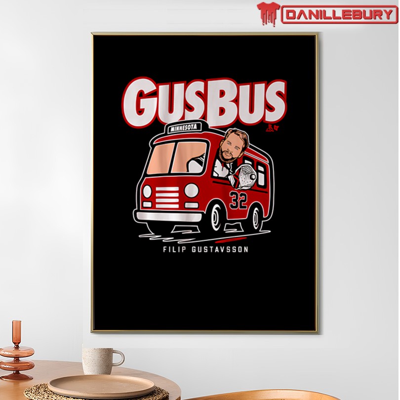 Filip Gustavsson Hop On The Gus Bus T-Shirt - Image 4