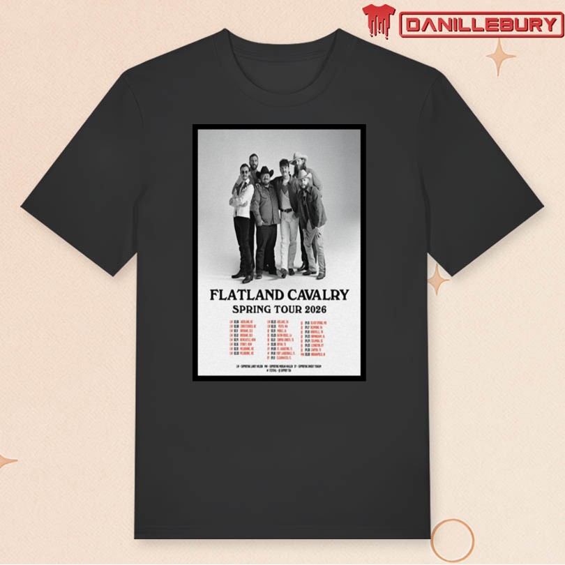 Flatland Cavalry 2026 Tour Spring Poster - Image 3