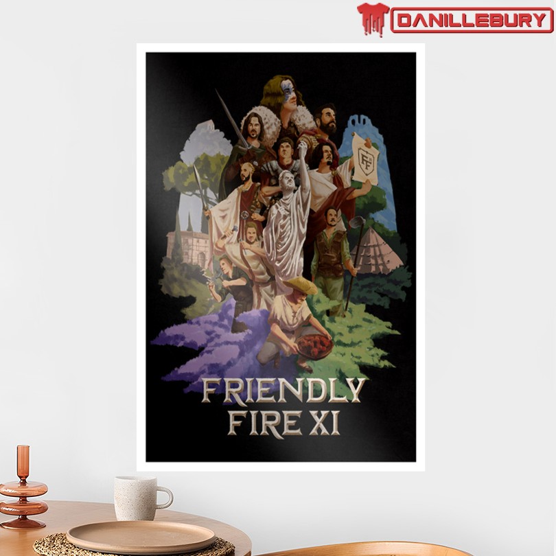 Friendly Fire Key Art Metallschild Limited Poster - Image 2