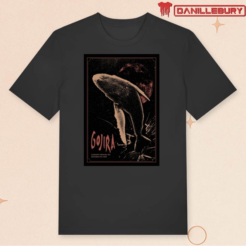 Gojira Dec 5 2025 Zenith De Clermont-Ferrand Clermont Ferrand FRA Poster - Image 3