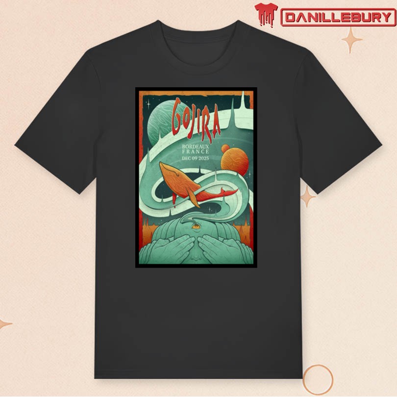 Gojira December 9th 2025 Bordeaux Tour Poster - Image 3