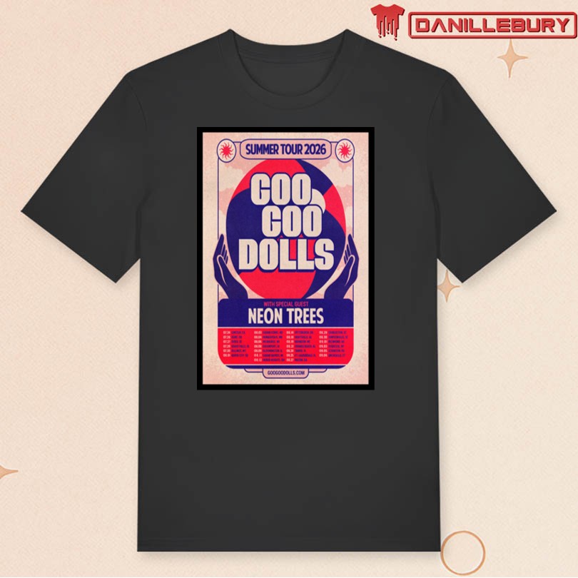 Goo Goo Dolls Summer Live Tour 2026 Poster - Image 3