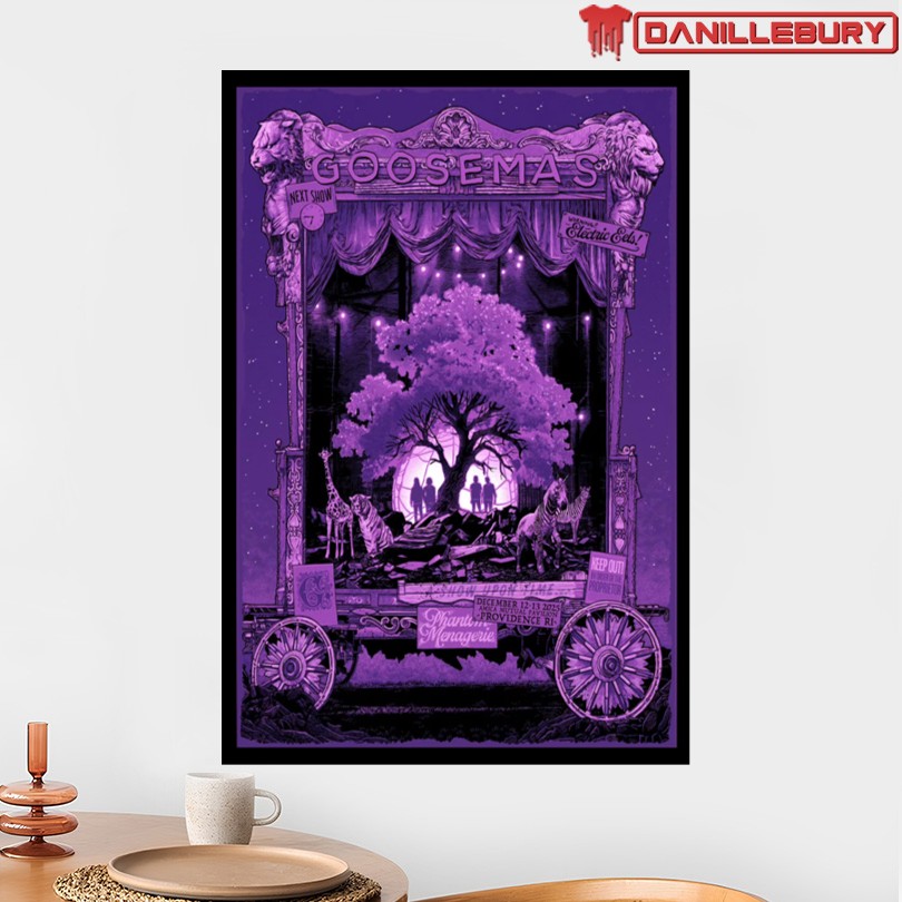 Goosemas Amica Mutual Pavilion December 12 13 2025 Show Poster - Image 2