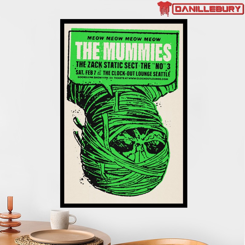 Here Come the Mummies Port Of Miami Feb 7 2026 Poster - Image 2