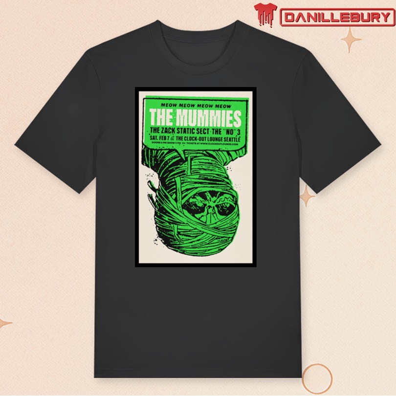 Here Come the Mummies Port Of Miami Feb 7 2026 Poster - Image 3