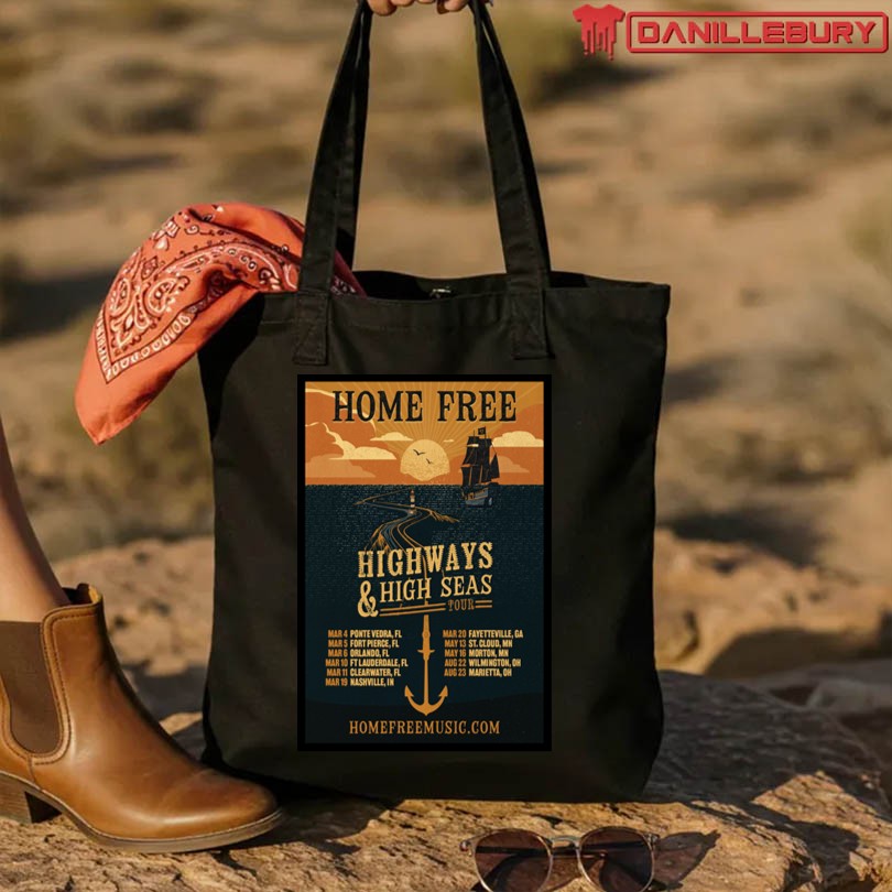 Home Free Tour 2026 Highways & High Seas Poster - Image 4