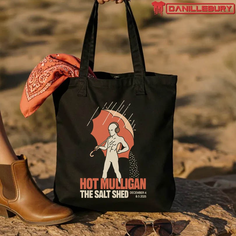 Hot Mulligan Dec 4 2025 The Salt Shed Chicago IL Event Tee - Image 3