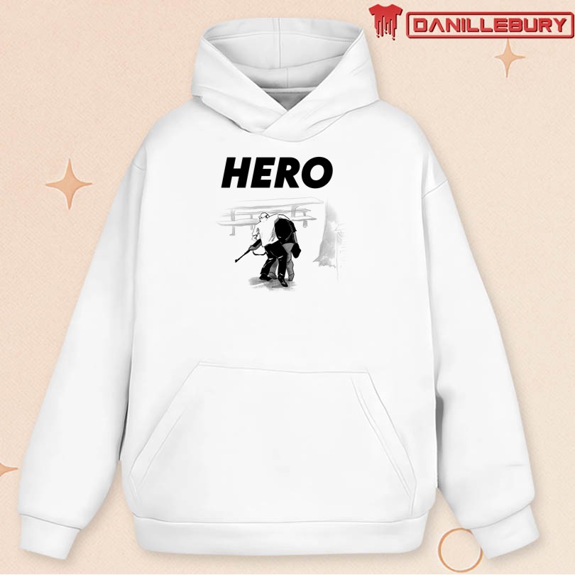 Incredible Hero Who Wrestled Gun From Attacker T-Shirt - Image 2