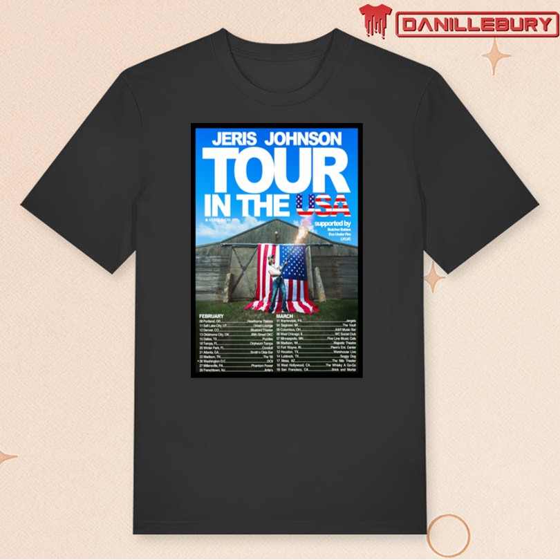 Jeris Johnson America Tour 2026 Poster - Image 3