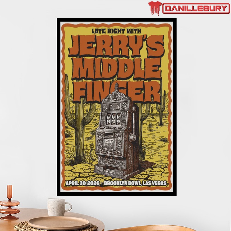 Jerry's Middle Finger Brooklyn Bowl Apr 30 2026 Poster - Image 2