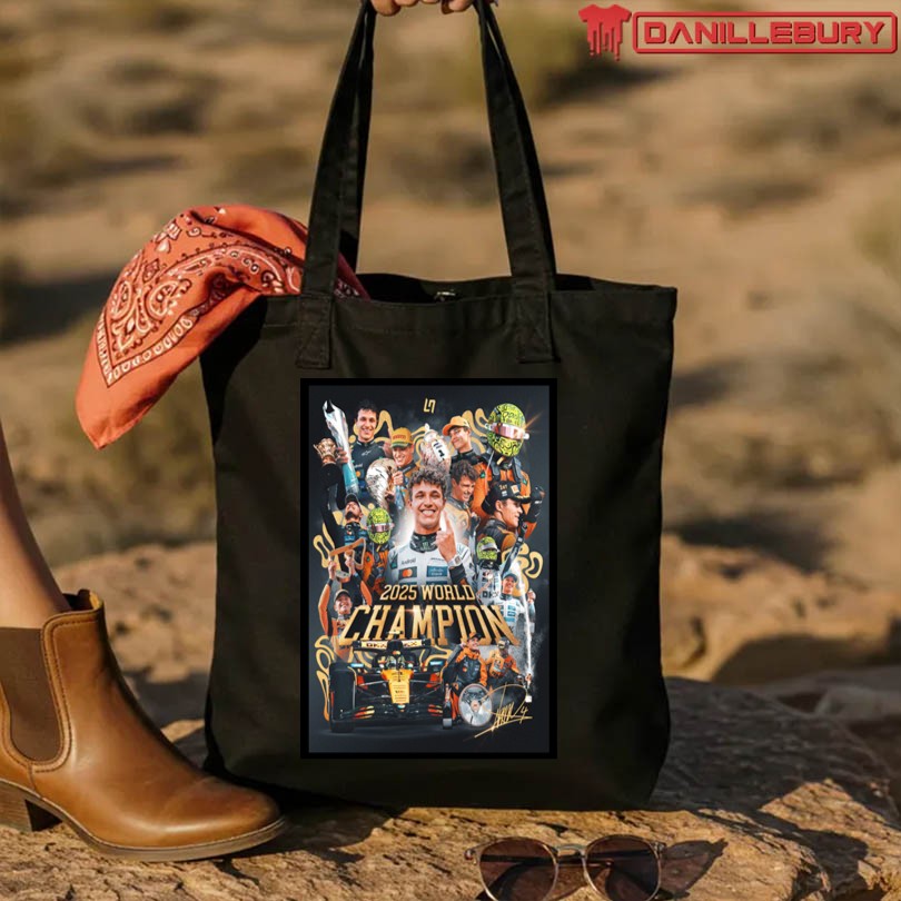 Lando Norris 2025 Drivers Title Poster - Image 4