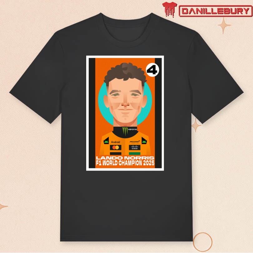 Lando Norris Formula One World Champion Season 2025 Poster - Image 3