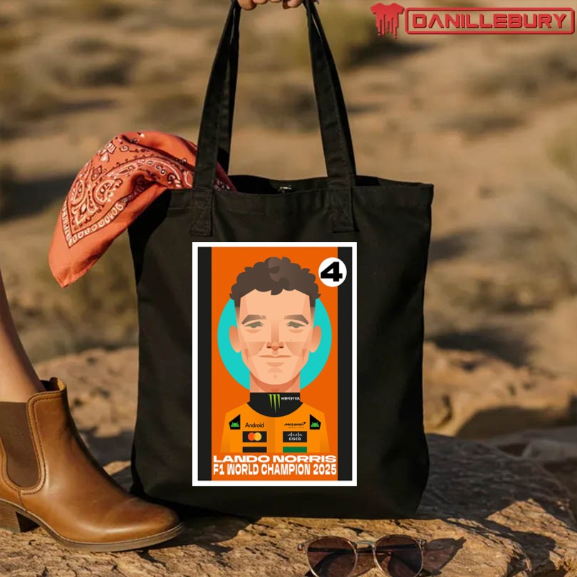 Lando Norris Formula One World Champion Season 2025 Poster - Image 4