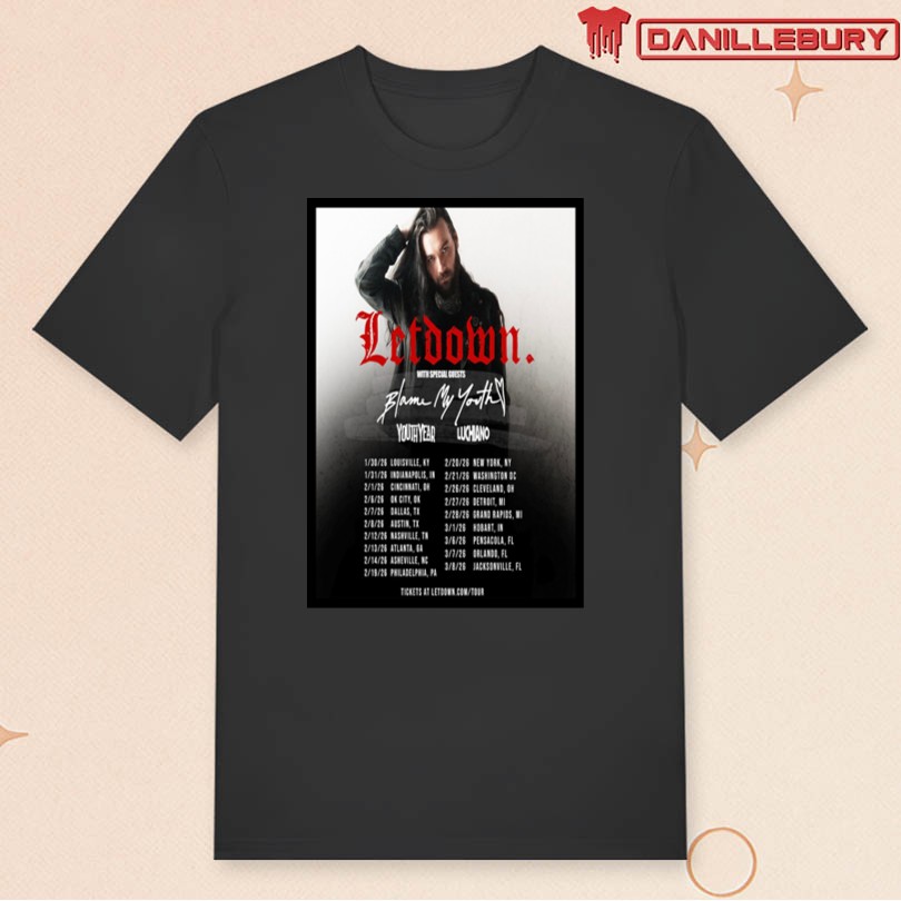 Letdown Fall Tour 2026 Poster - Image 3