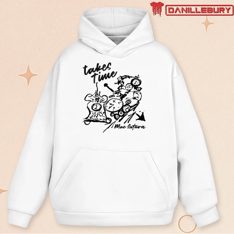 Mac Saturn Takes Time T-Shirt - Image 2