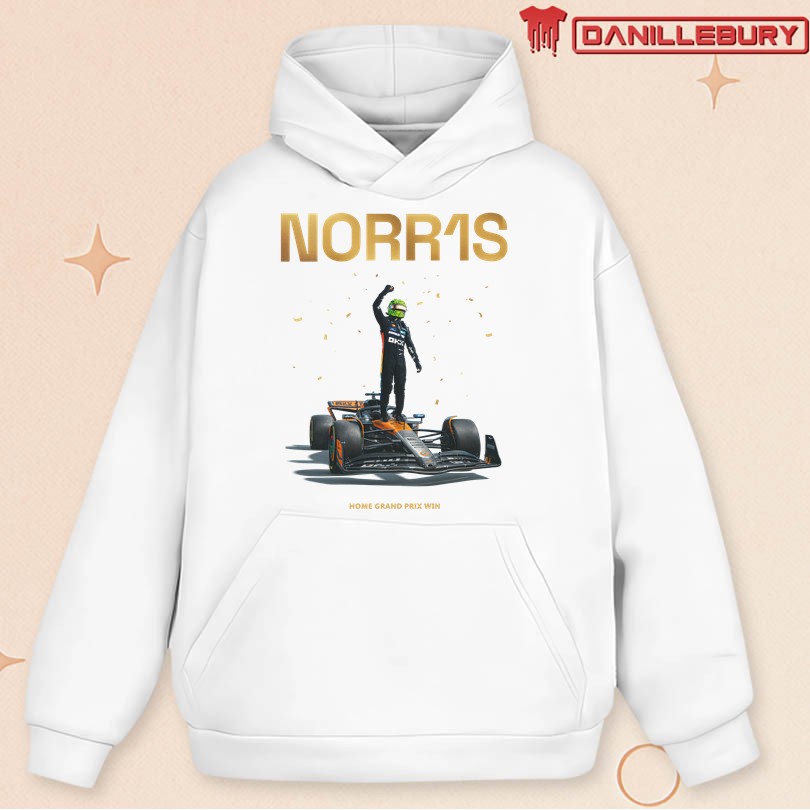 McLaren Lando Norris First Home Grand Prix Win Silverstone 2025 T-Shirt - Image 2