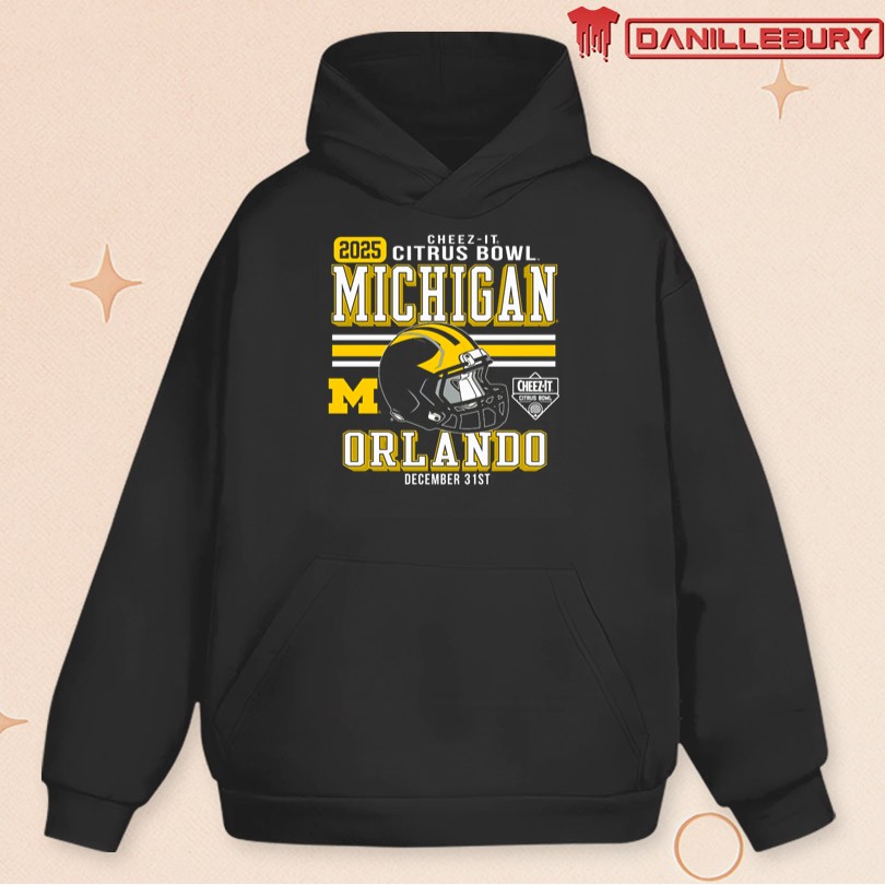Michigan Wolverines Football Cheez-It Citrus Bowl T-Shirt - Image 2