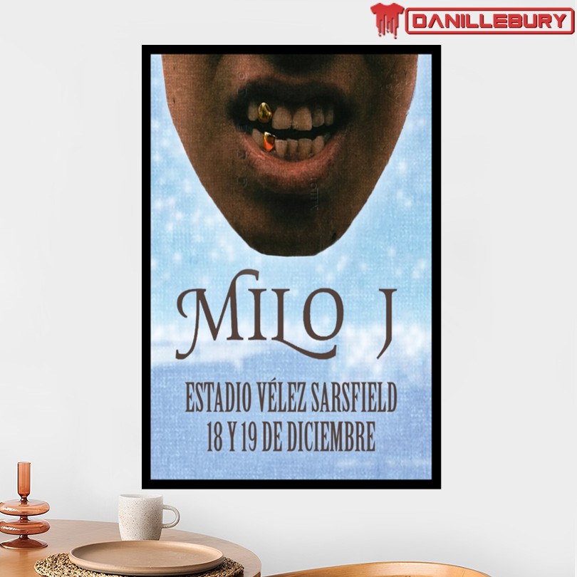 Milo J Dec 18-19 2025 Estadio Velez Sarsfield Buenos Aires AR Poster - Image 2