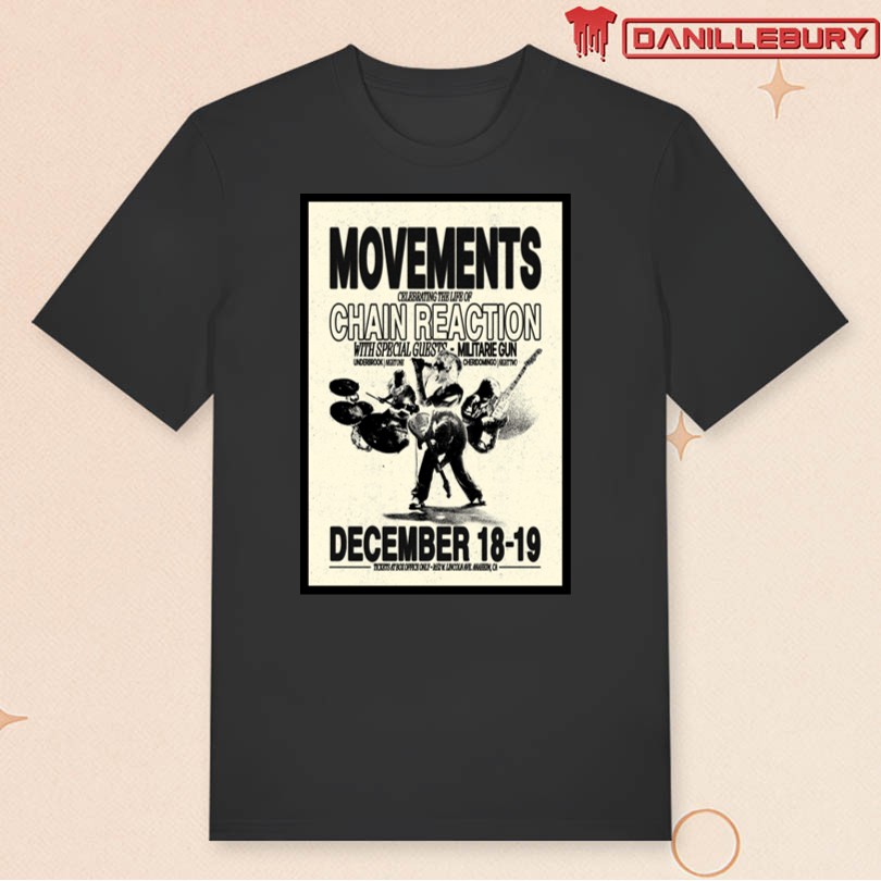 Movements Dec 18-19 2025 Chain Reaction Anaheim CA Poster - Image 3