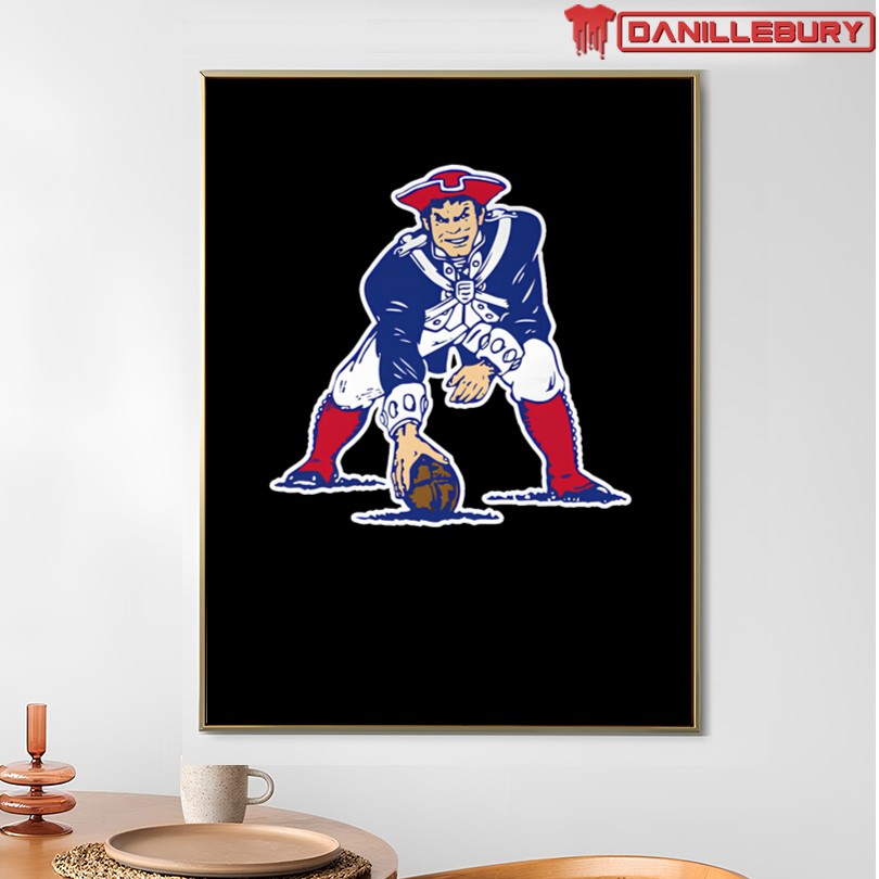 New England Patriots 1979 Retro Logo T-Shirt - Image 4