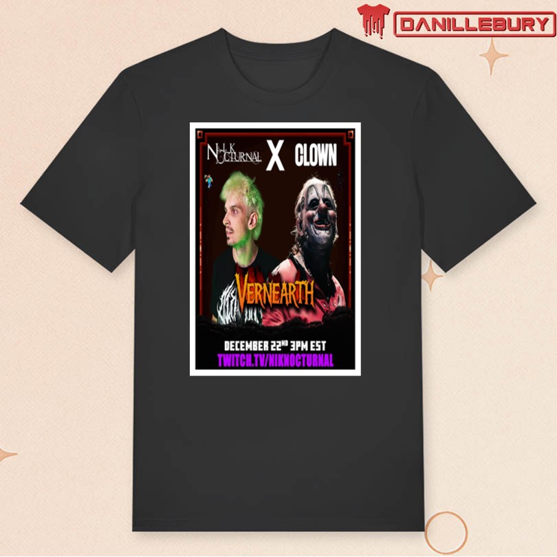 Nik Nocturnal And Clown 2025 Tour Poster - Image 3