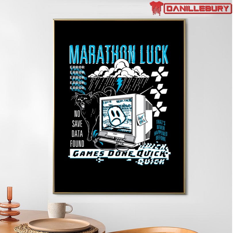 Nina Matsumoto GDQ Marathon Luck T-Shirt - Image 4