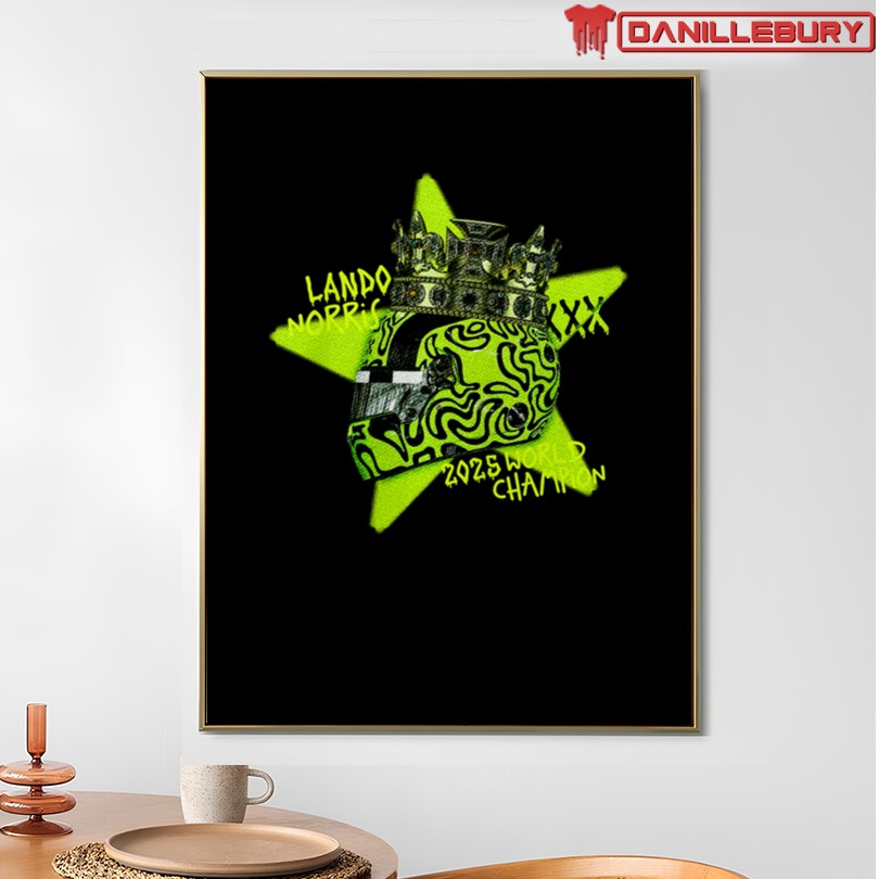 Official 2025 Lando Norris Championship T-Shirt - Image 4