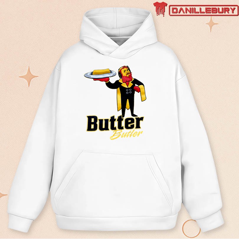 Official Caseoh Merch Butter Butler T-Shirts - Image 2