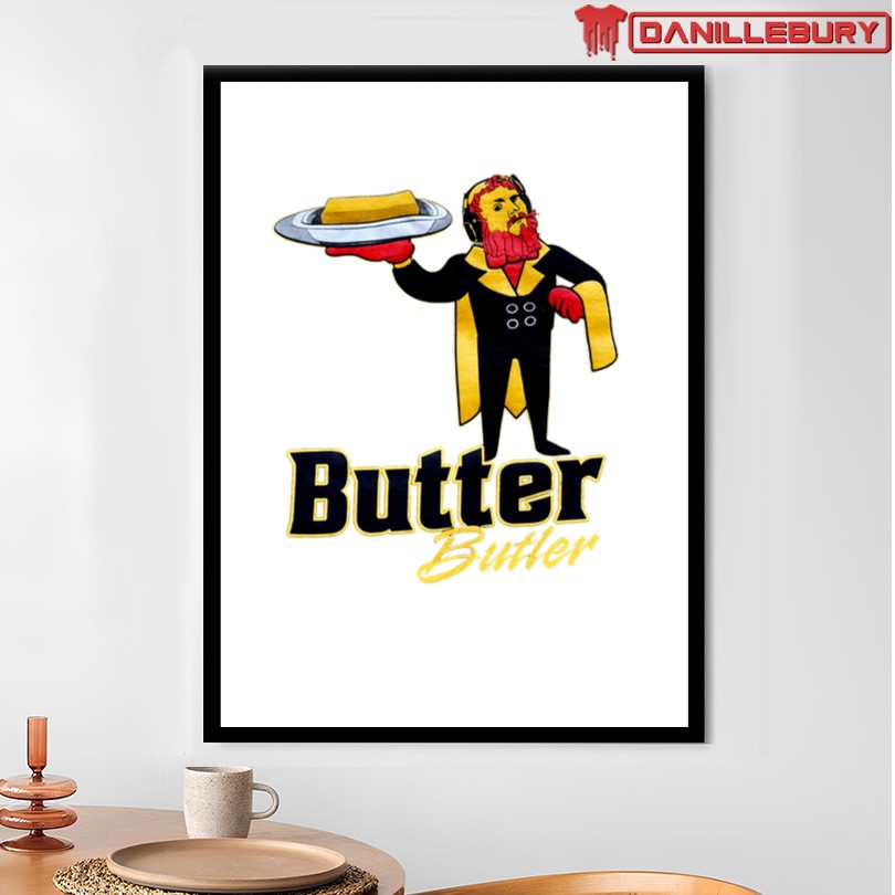 Official Caseoh Merch Butter Butler T-Shirts - Image 4