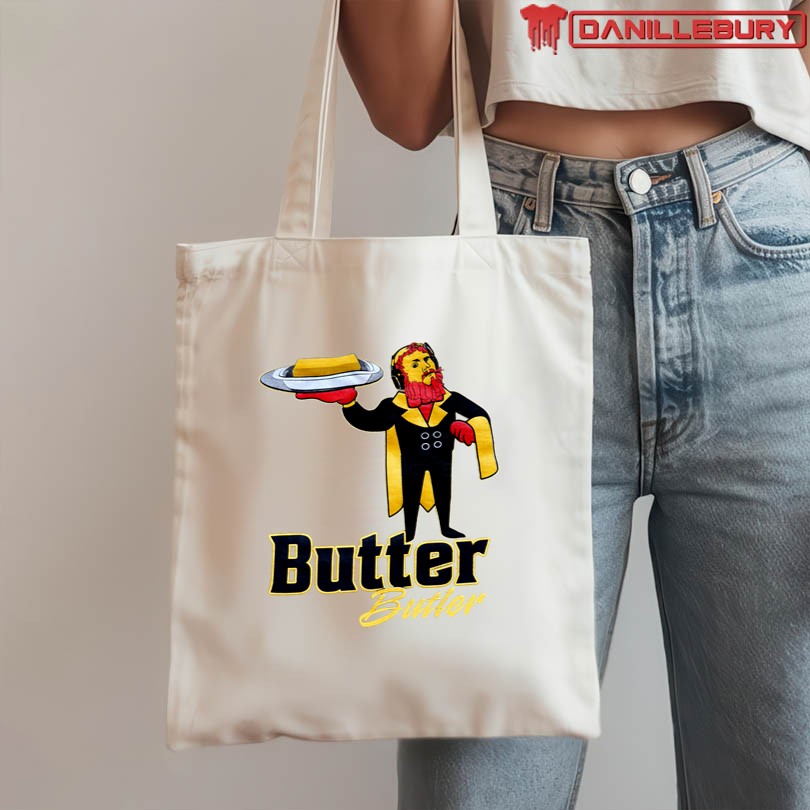 Official Caseoh Merch Butter Butler T-Shirts - Image 3