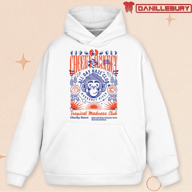 Official Cheeky Monkey Brewing Co All Day Haze Club T-Shirt - Image 2