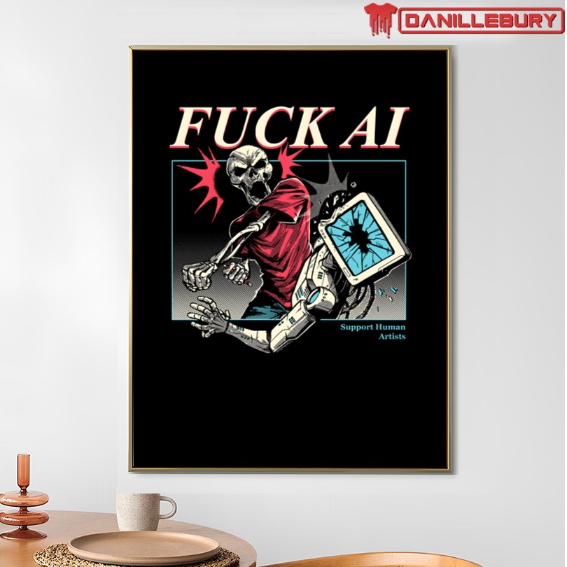Official Do Your Part Fuck AI T-Shirt - Image 4