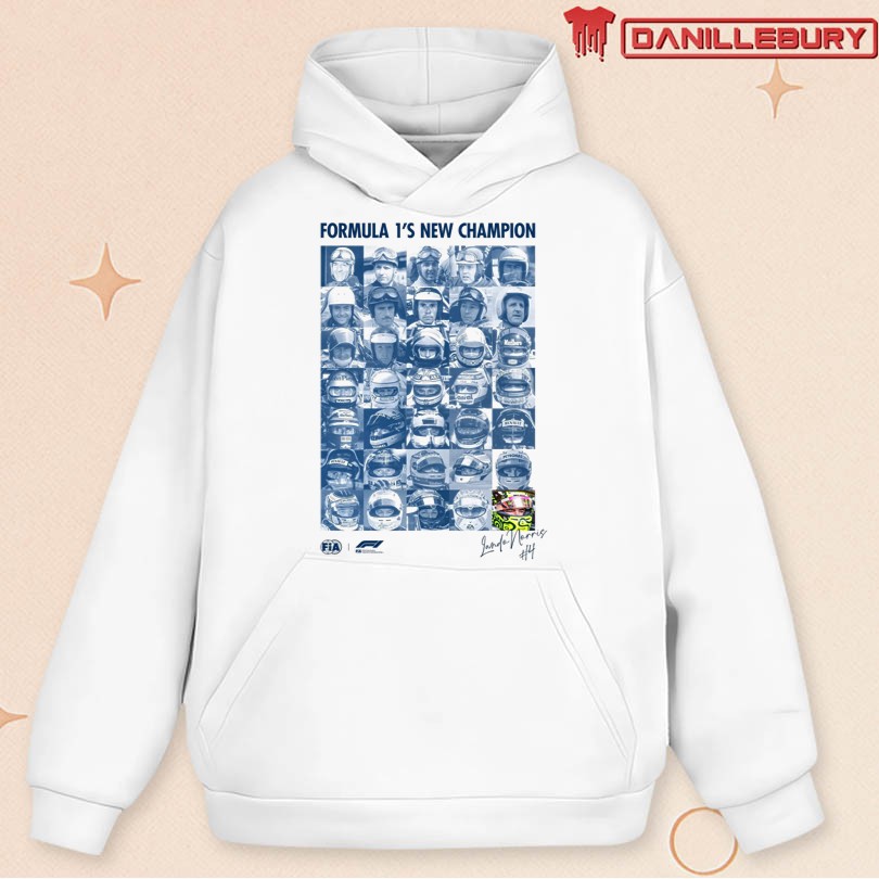 Official Formula 1 New Champions Lando Norris T-Shirt - Image 2