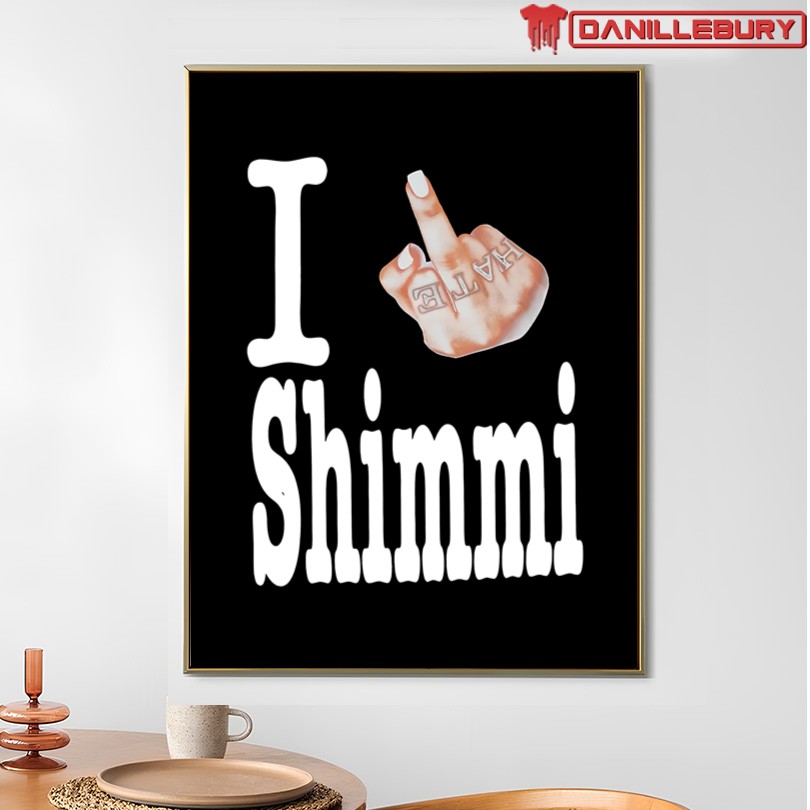 Official I Hate Shimmi Washed T-Shirt - Image 4