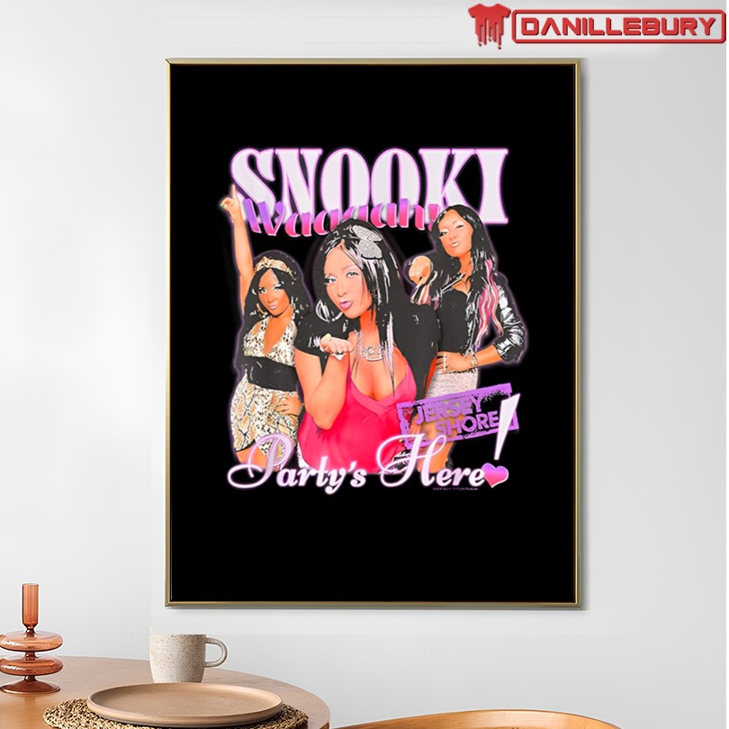 Official Jersey Shore Party's Here Snooki T-Shirt - Image 4