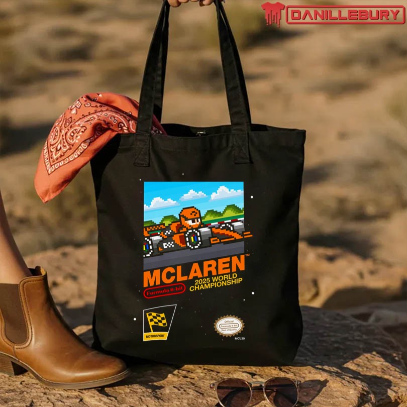 Official Lando Norris 8-bit Game 2025 World Championship Merch - Image 3