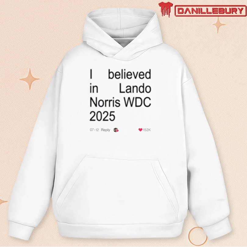 Official Lando Norris Believe Merch - Image 2