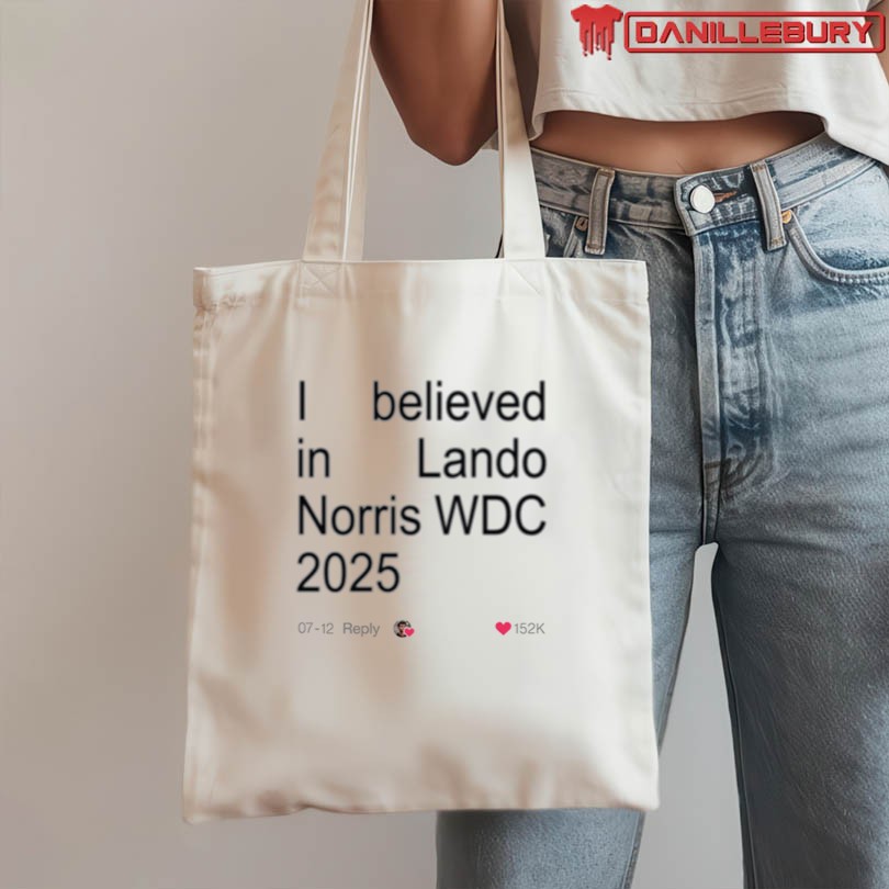 Official Lando Norris Believe Merch - Image 3