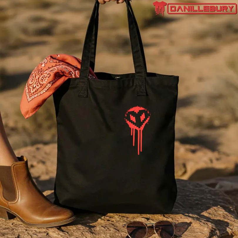 Official Philza Spray Paint Hardcore Heart T-Shirt - Image 3