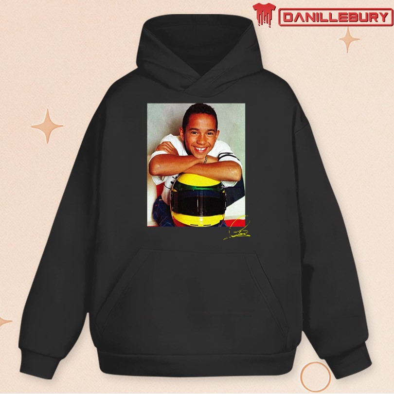 Official Plus44 Lewis Signature Photo T-Shirt - Image 2