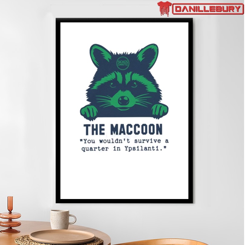 Official Sickos The MACCoon T-Shirt - Image 4
